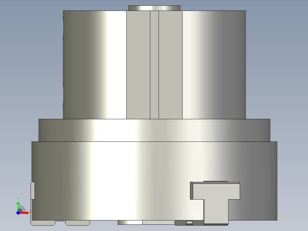 普通气爪PH02-80B前视图