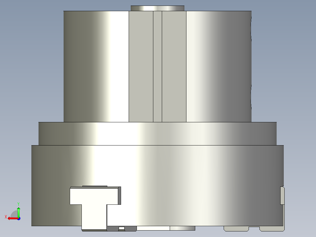 普通气爪PH02-80B后视图