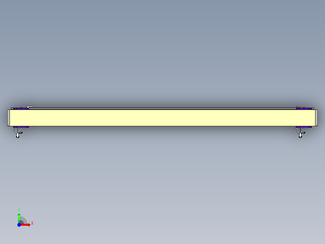 威洛博VL系列直线电机模组-2VL17E2-S2750前视图