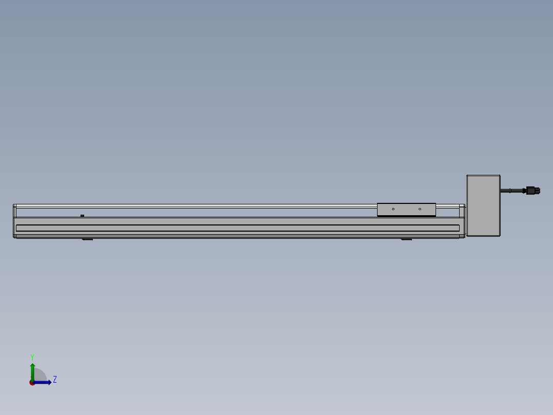 精密模组MT100-L78-600-LU-M10-C4左视图