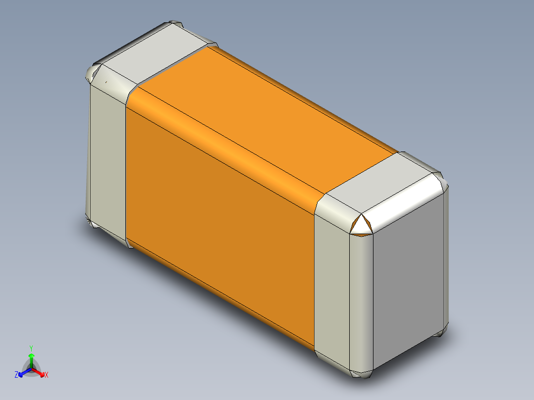 元器件3D封装C0201_02016