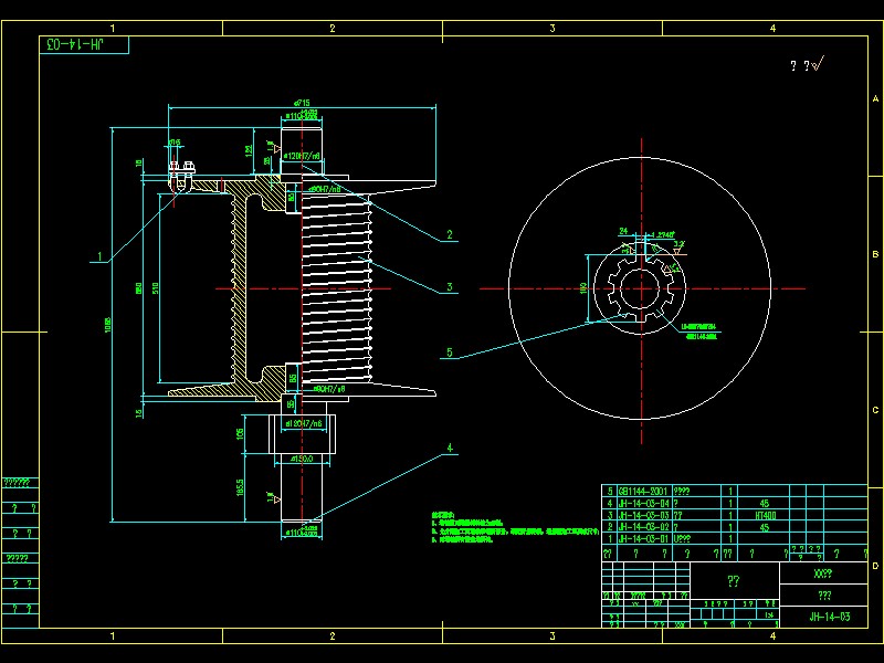 矿用绞车设计【含8张CAD图纸】