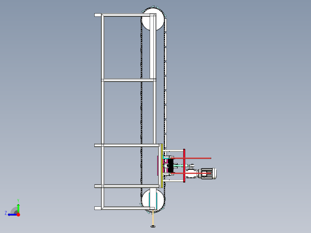 手机键冲切机x_t右视图