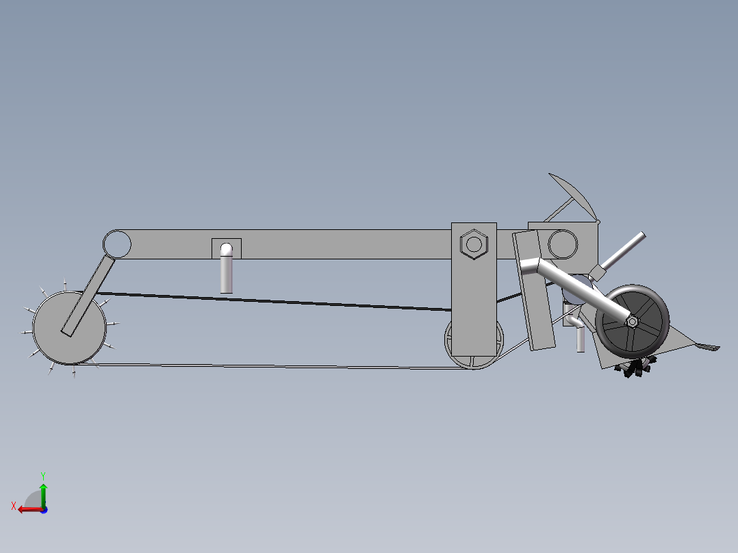 旋耕覆膜机sw22可编辑后视图