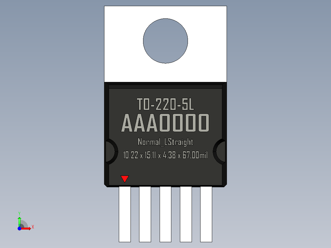 封装-TO-220-5L_Normal_LStraight_rev1.0.rar前视图