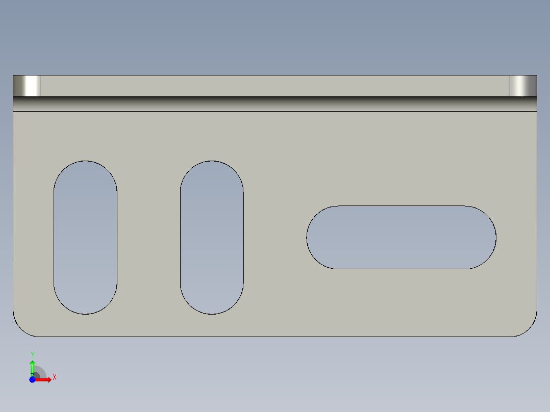 基恩士PZ-B41_kc图纸模型前视图