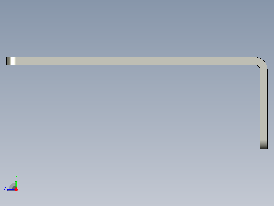 基恩士PZ-B41_kc图纸模型右视图
