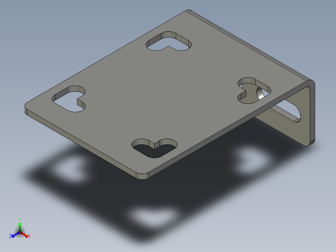 基恩士PZ-B41_kc图纸模型正等轴测图