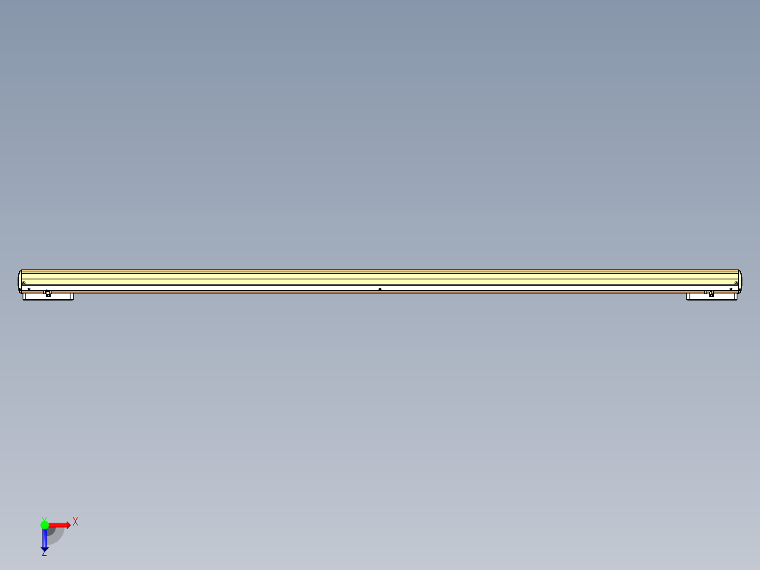 威洛博LC系列3d模型模组2LC17E1Y-S1900俯视图