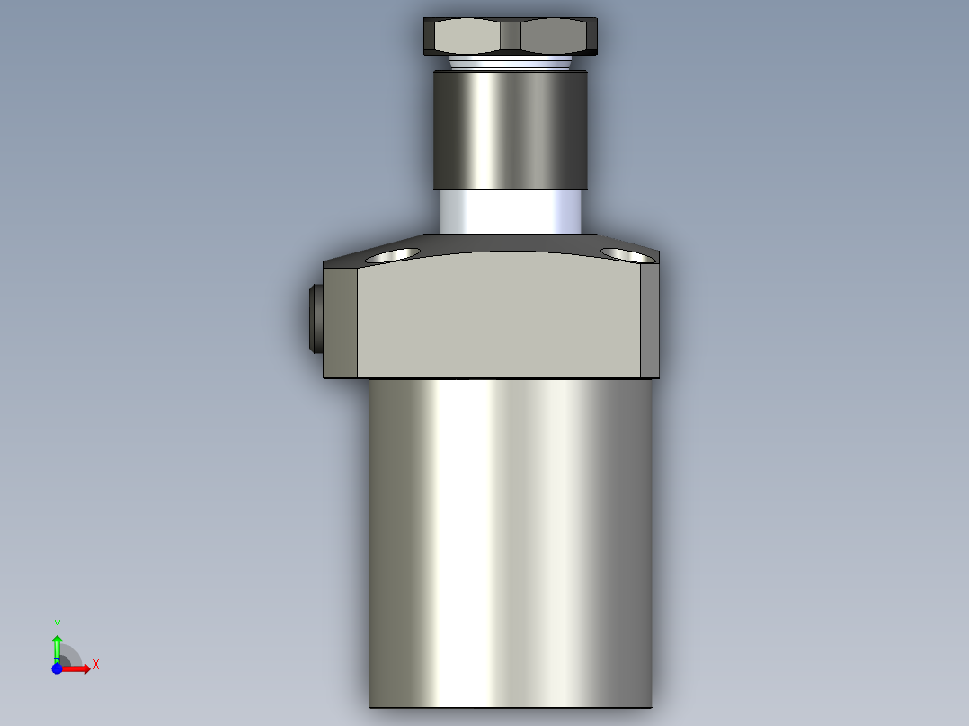 KOSMEKLHS0900-CL-Y60多系列多零件图纸模型前视图