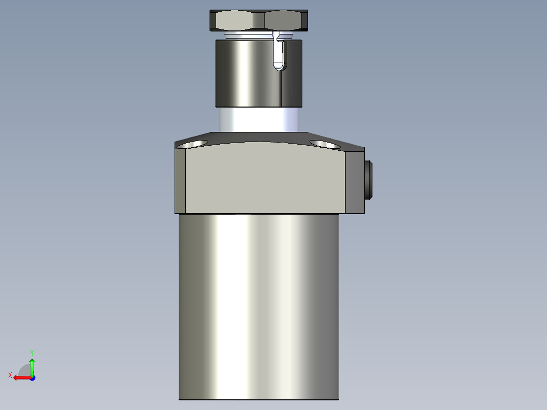 KOSMEKLHS0900-CL-Y60多系列多零件图纸模型后视图