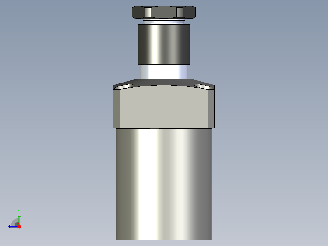 KOSMEKLHS0900-CL-Y60多系列多零件图纸模型右视图