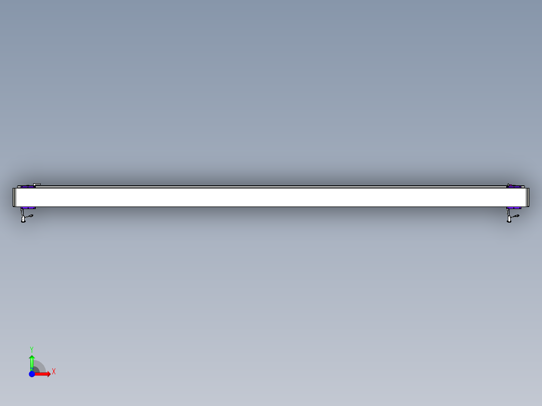 威洛博VL系列直线电机模组-2VL14S1-S3550前视图