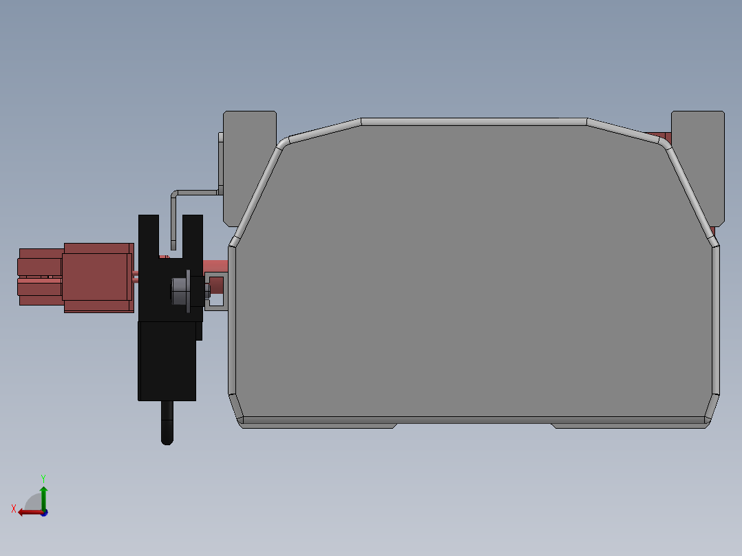 精密模组MY100-T10-200L-BC-P20B-C4-C后视图