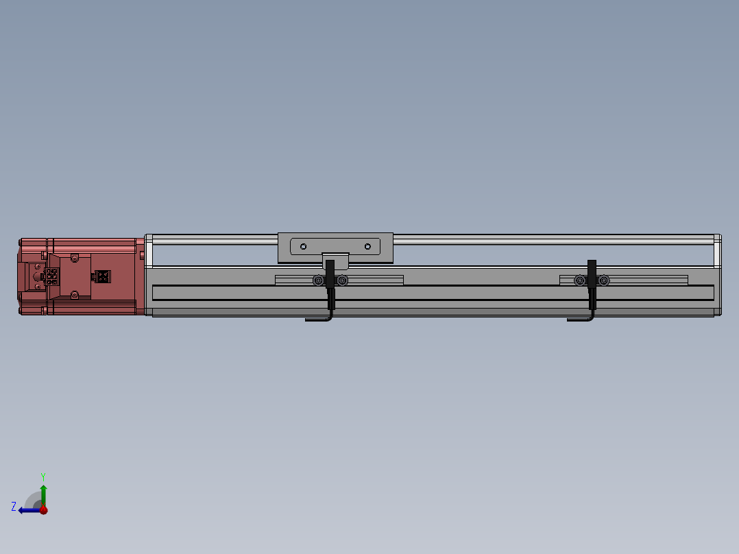 精密模组MY100-T10-200L-BC-P20B-C4-C右视图
