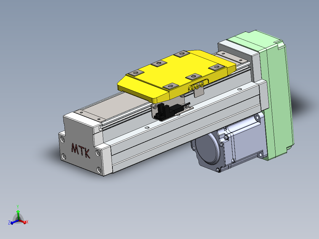 GTH内嵌丝杆全封闭GTH8-BM-200W
