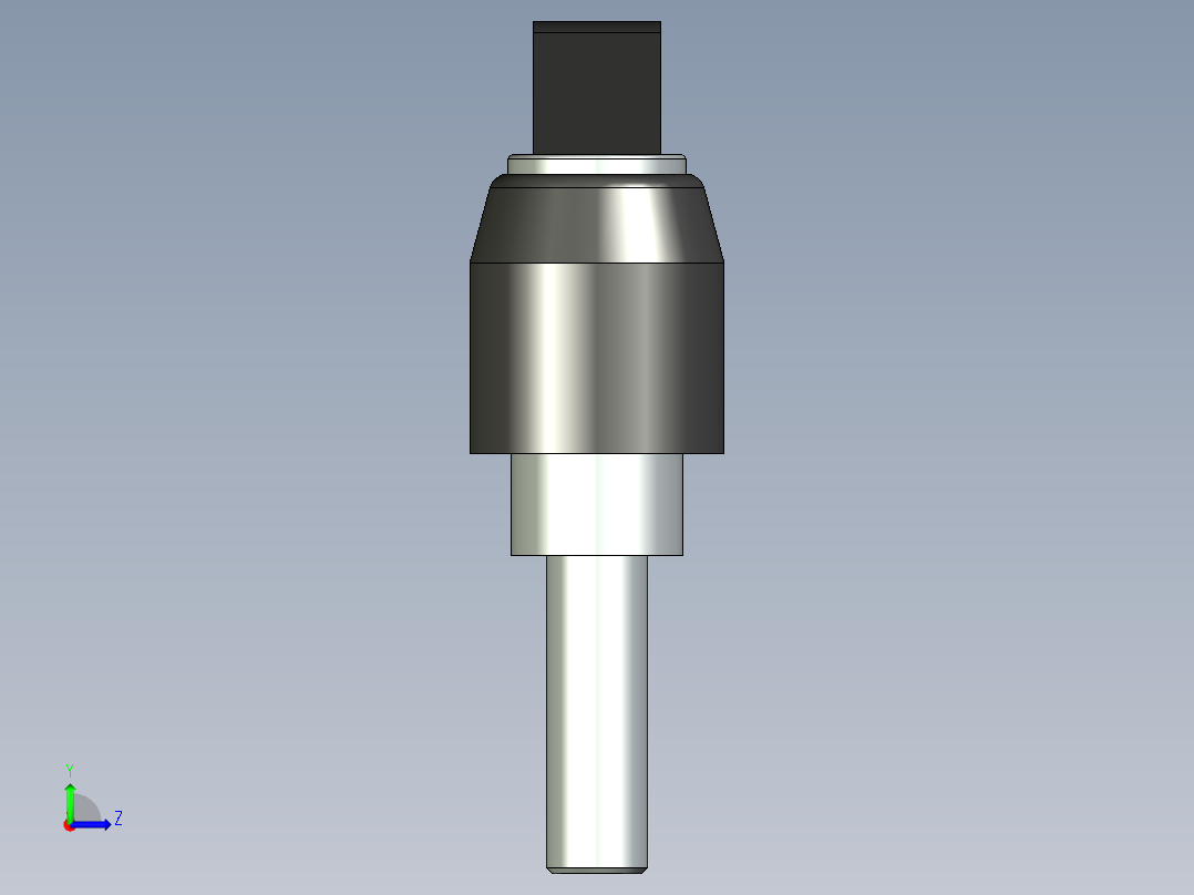 型材-KJN M8X25 CLAMPING LEVER KJN516544左视图