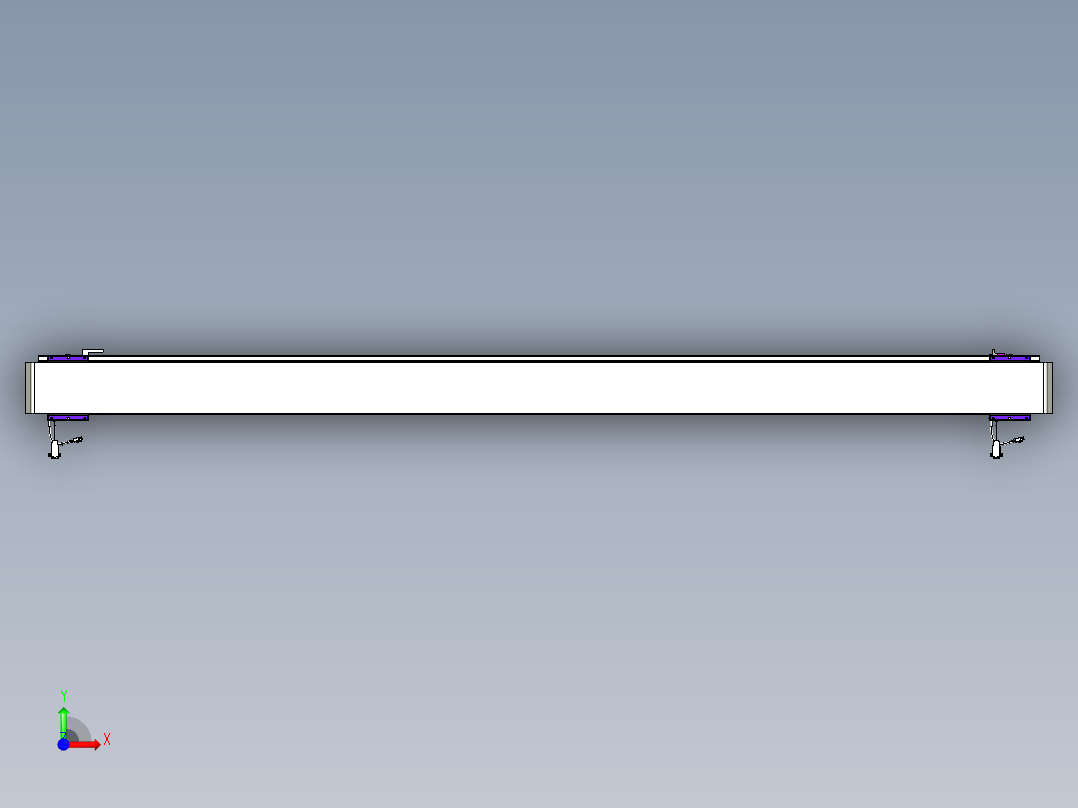 威洛博VL系列3d模型模组2VL14S1Y-S2400前视图