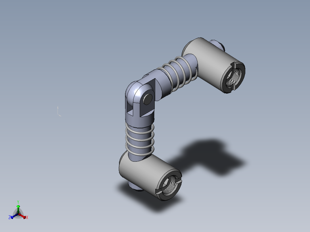 铝型材及其附件3.11.30.06正等轴测图