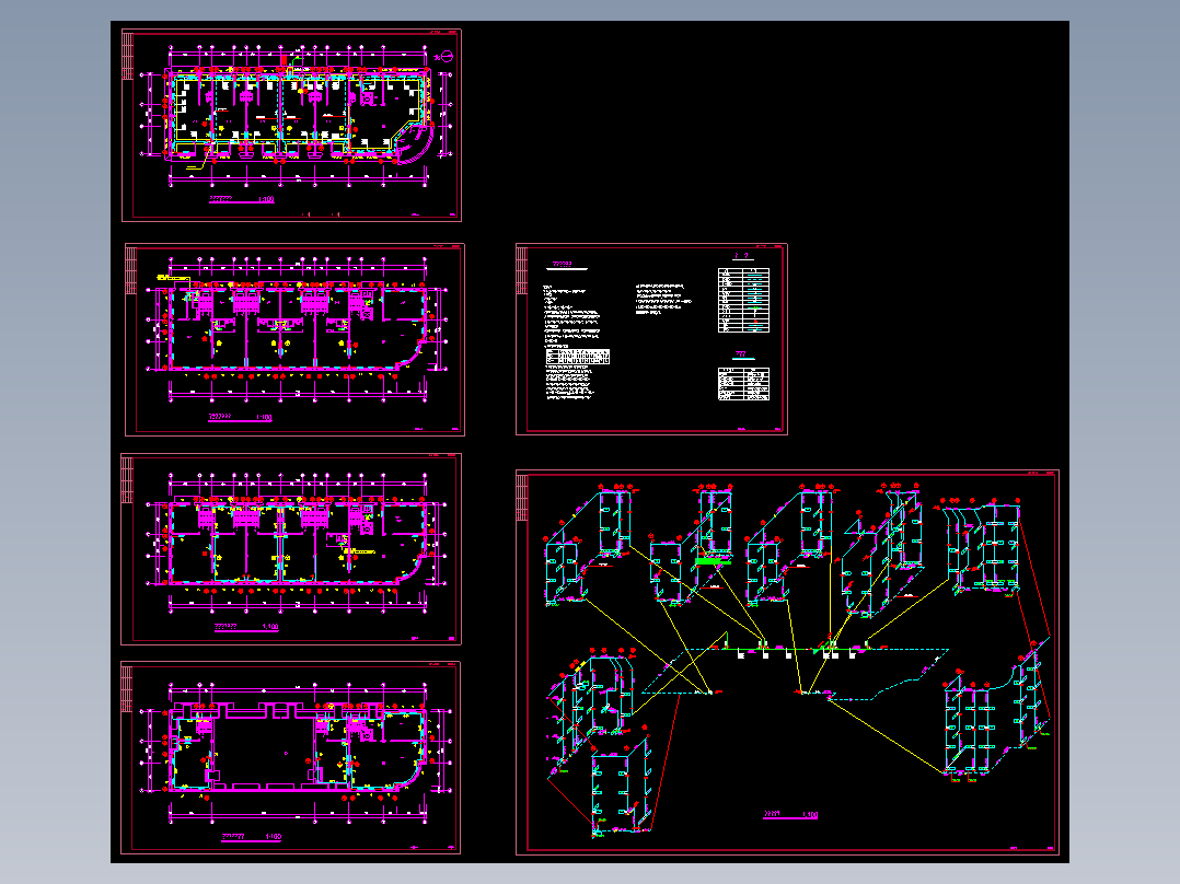 商业楼采暖施工图