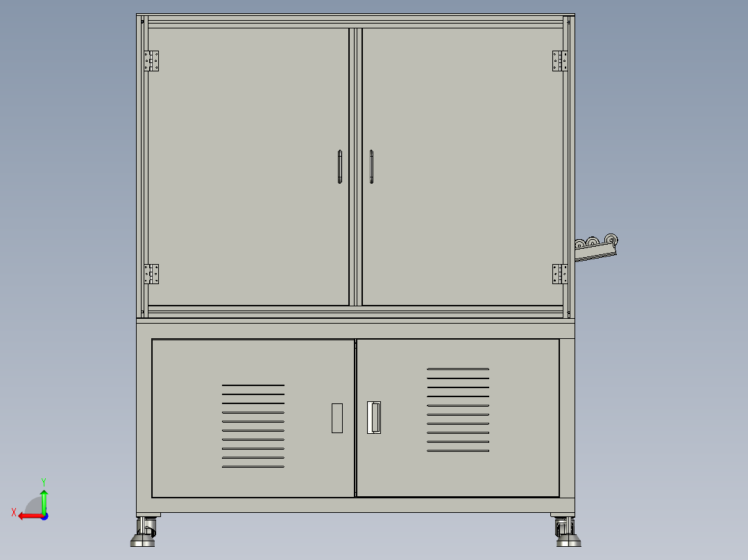 马达转子风叶组装总组图后视图
