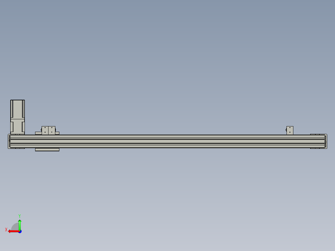 威洛博LB.GB同步带传动--欧规系列EBF5-L11-S1000-BL-P20-C4后视图