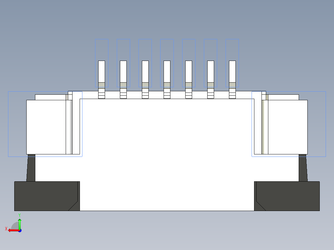 连接器 SM-FFC3B05-07-T后视图