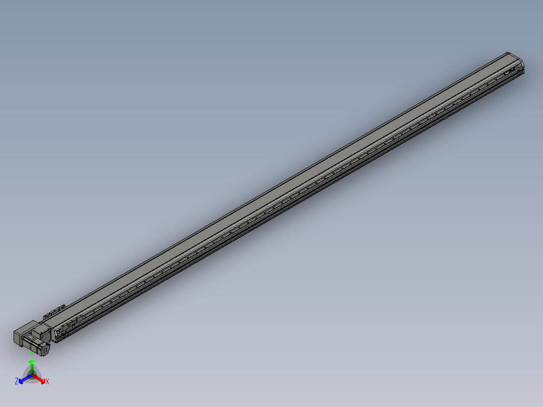 模组FTB14-L-3000正等轴测图