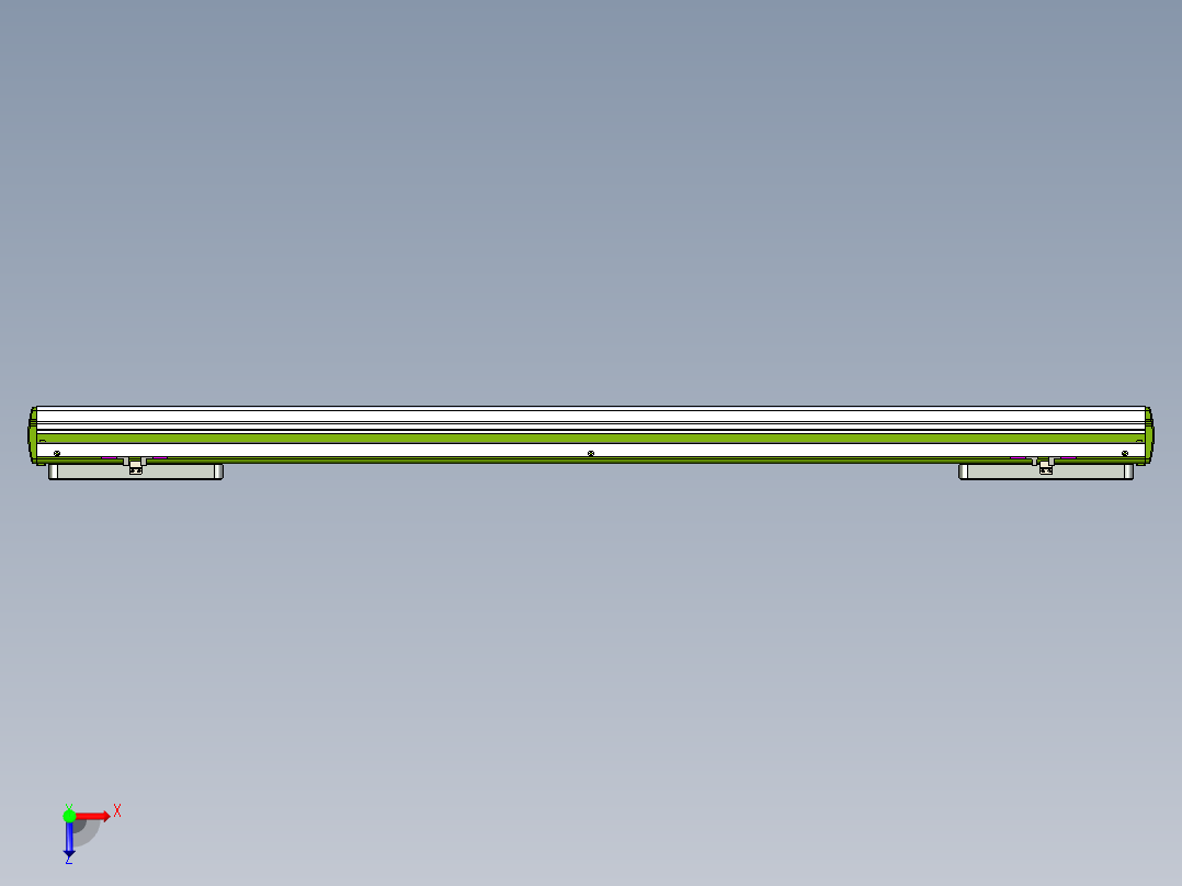 威洛博LC系列3d模型模组2LC14S2Y-S850俯视图