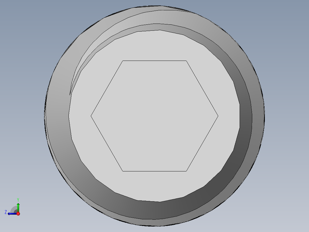 DIN 913-ISO 4026 固定螺钉-M5 L=10.SLDPRT右视图