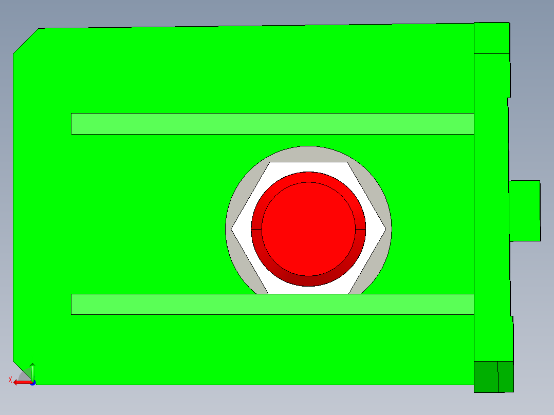 831003拨叉加工工艺及铣18mm槽夹具设计【含三维proe】后视图