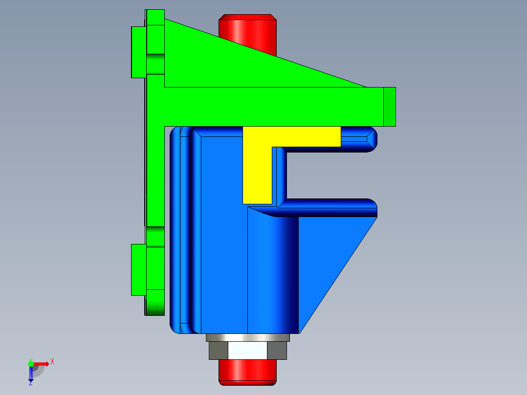 831003拨叉加工工艺及铣18mm槽夹具设计【含三维proe】俯视图
