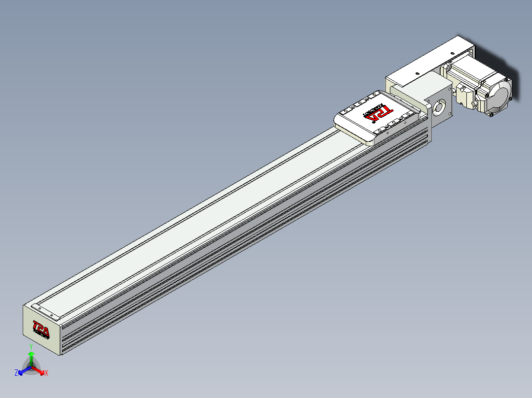 同步带全封闭直线模组TPA-HCB-85D-90-L650-MR-Y-P20-N3