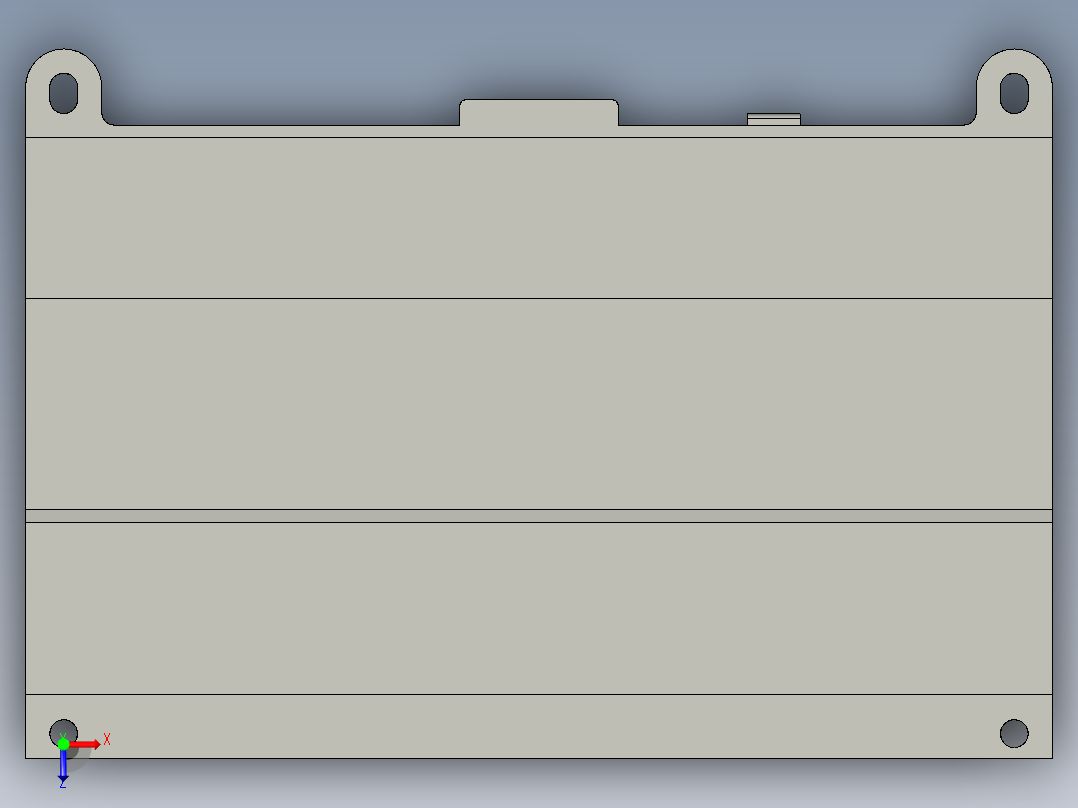 基恩士CV-701_kc图纸模型俯视图