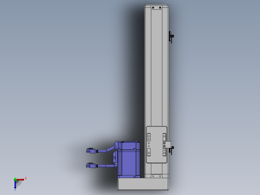 精密模组MY60-T10-300L-BR-P20B-C4-C俯视图