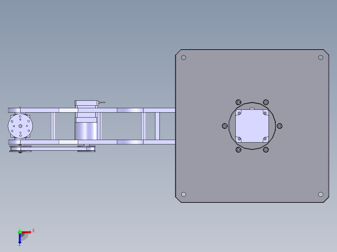 SW模型(1)俯视图