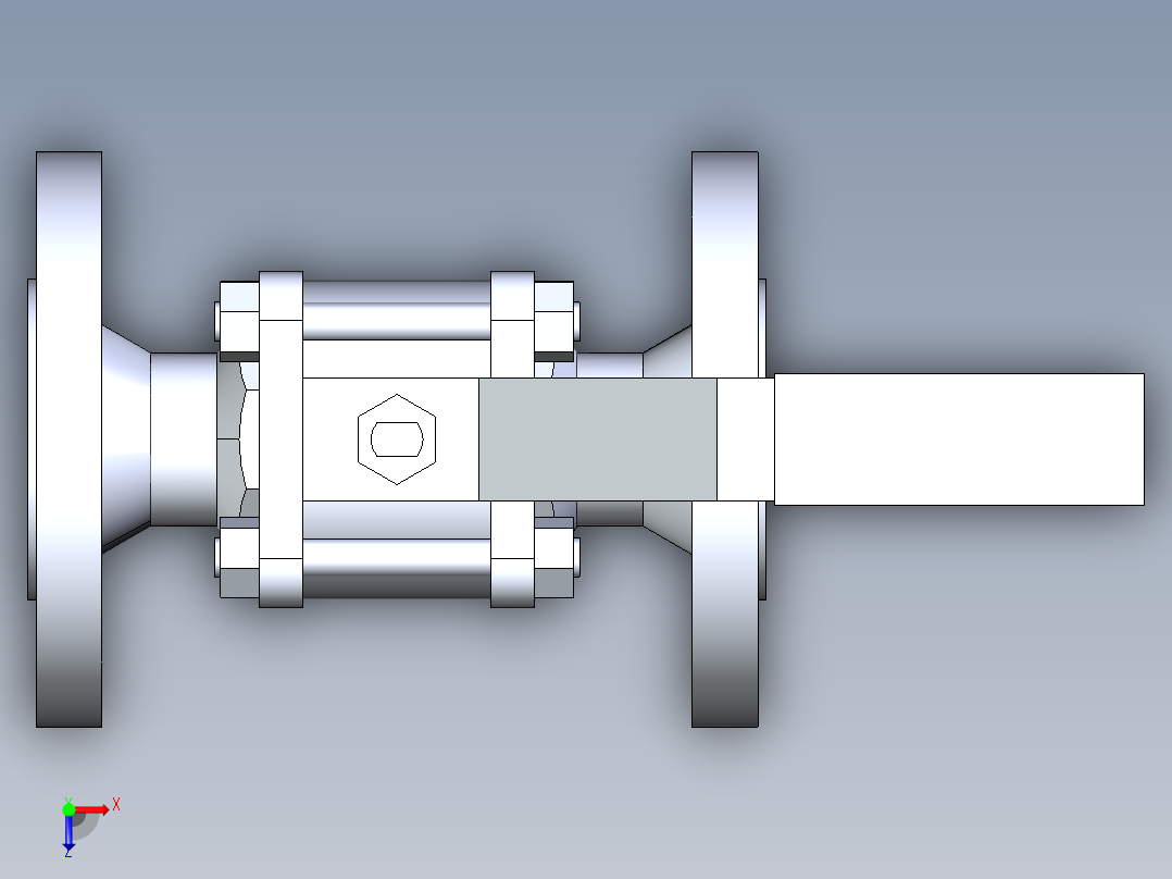 阀门模型-M10S_DN32_PN16-1330463_1_WEB俯视图