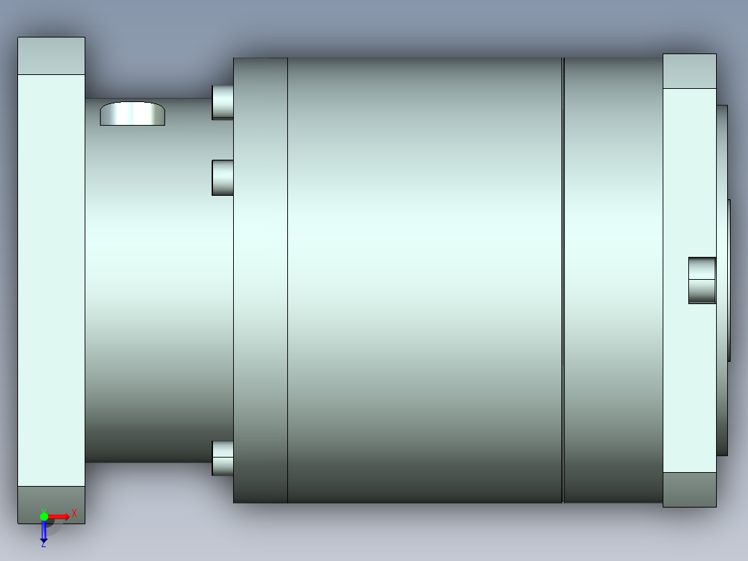直齿孔PLF160-L2 35-114.3-200-M12-ZJ.stp俯视图