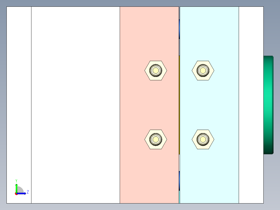 花盆注塑模具设计含三维UG二维说明书左视图
