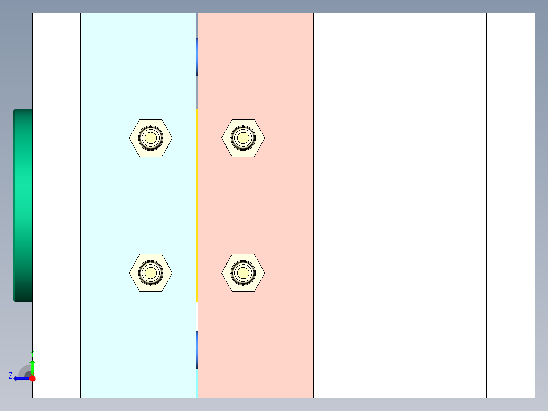 花盆注塑模具设计含三维UG二维说明书右视图