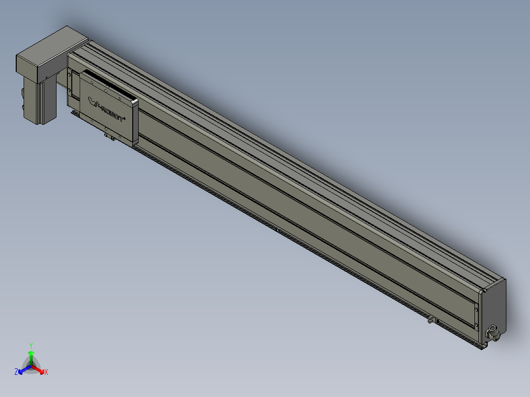 威洛博VBC14-S950-BRU-P40正等轴测图