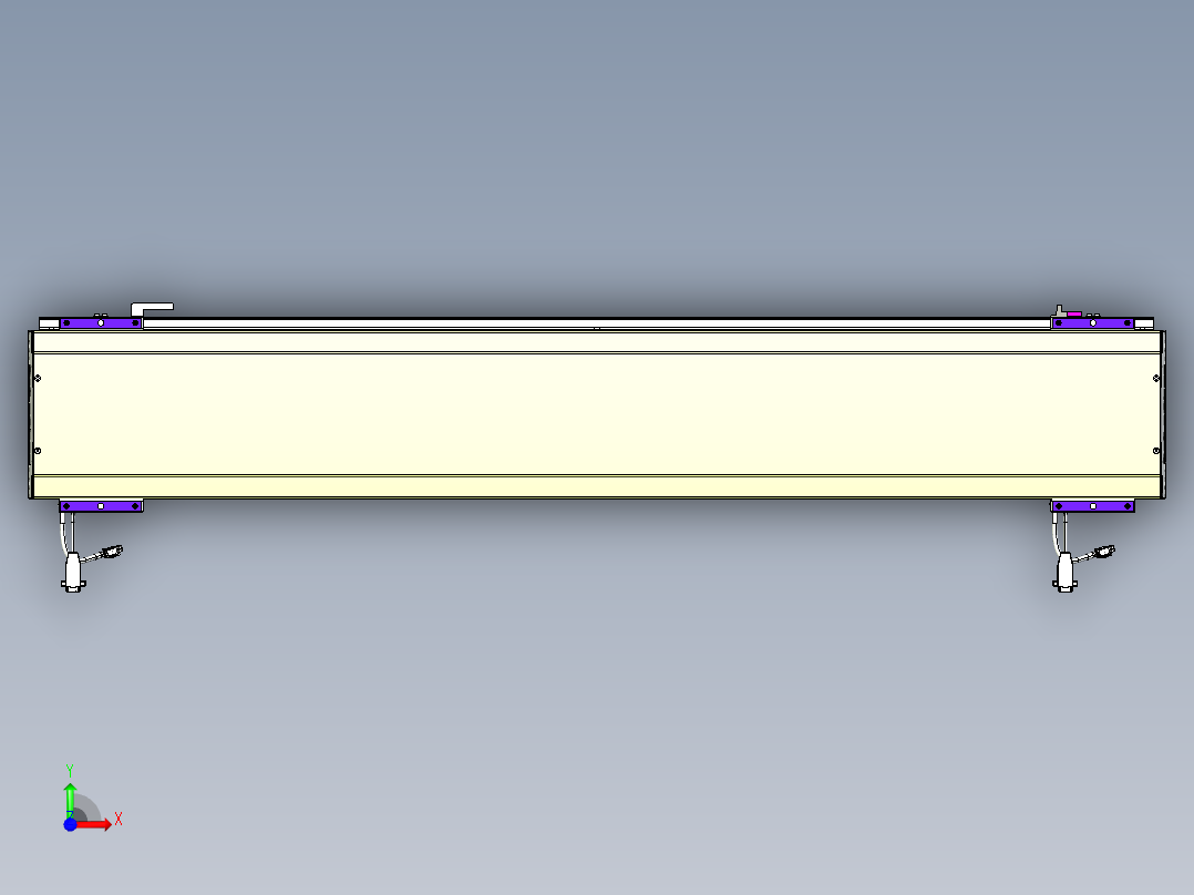 威洛博VL系列3d模型模组2VL22H1Y-S1150前视图