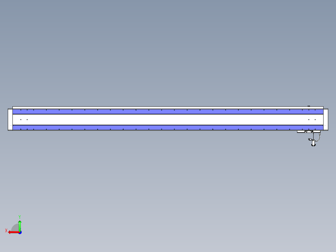 威洛博VL系列3d模型模组VL17E2Y-S2200后视图