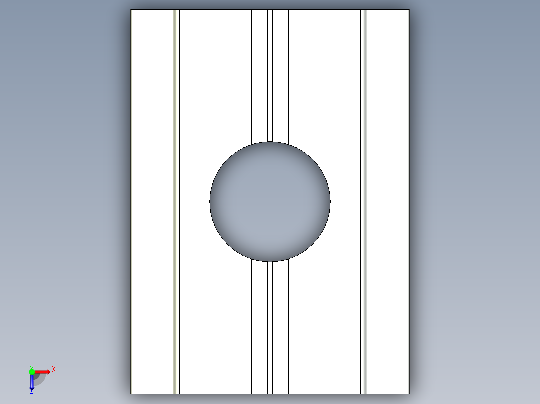 型材-BR 8 SLOT M6 SWIVEL-IN SLIDE BLOCK KJN529320俯视图