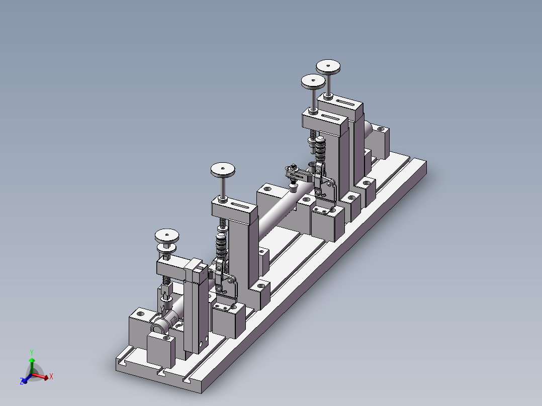 火焰焊工装 <span style='color: red'>3D</span>模型