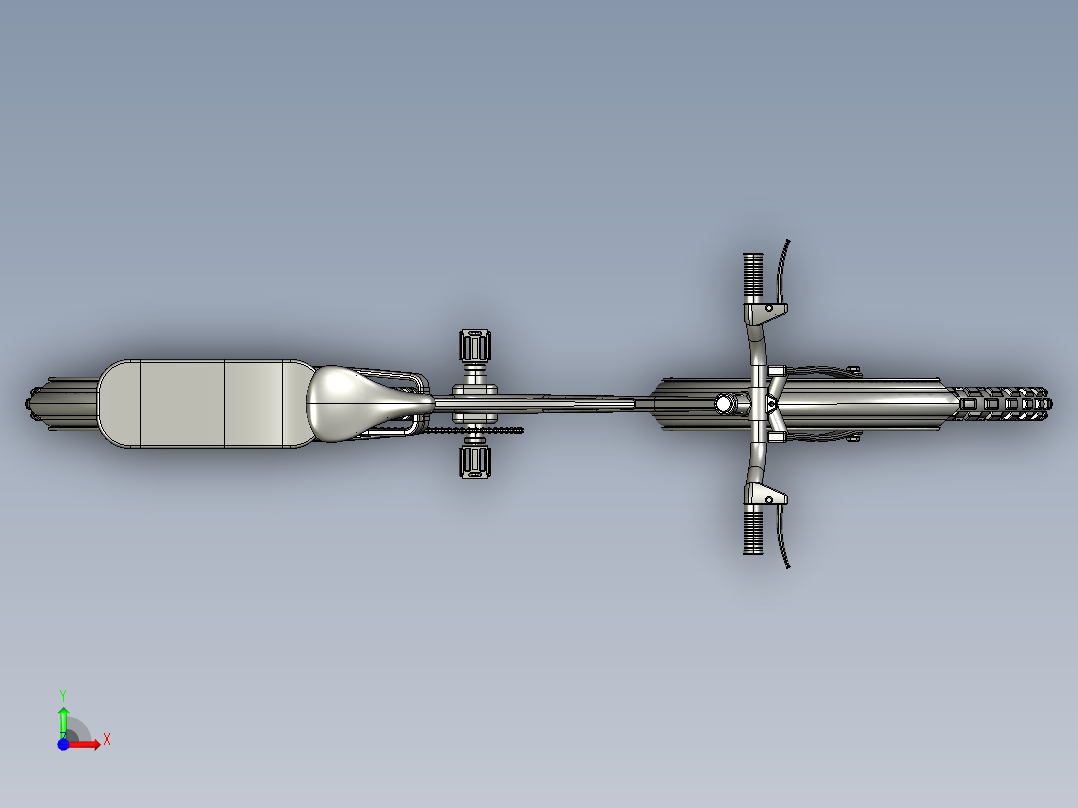 16---PROE自行车模型step三维图纸模型设计图纸前视图