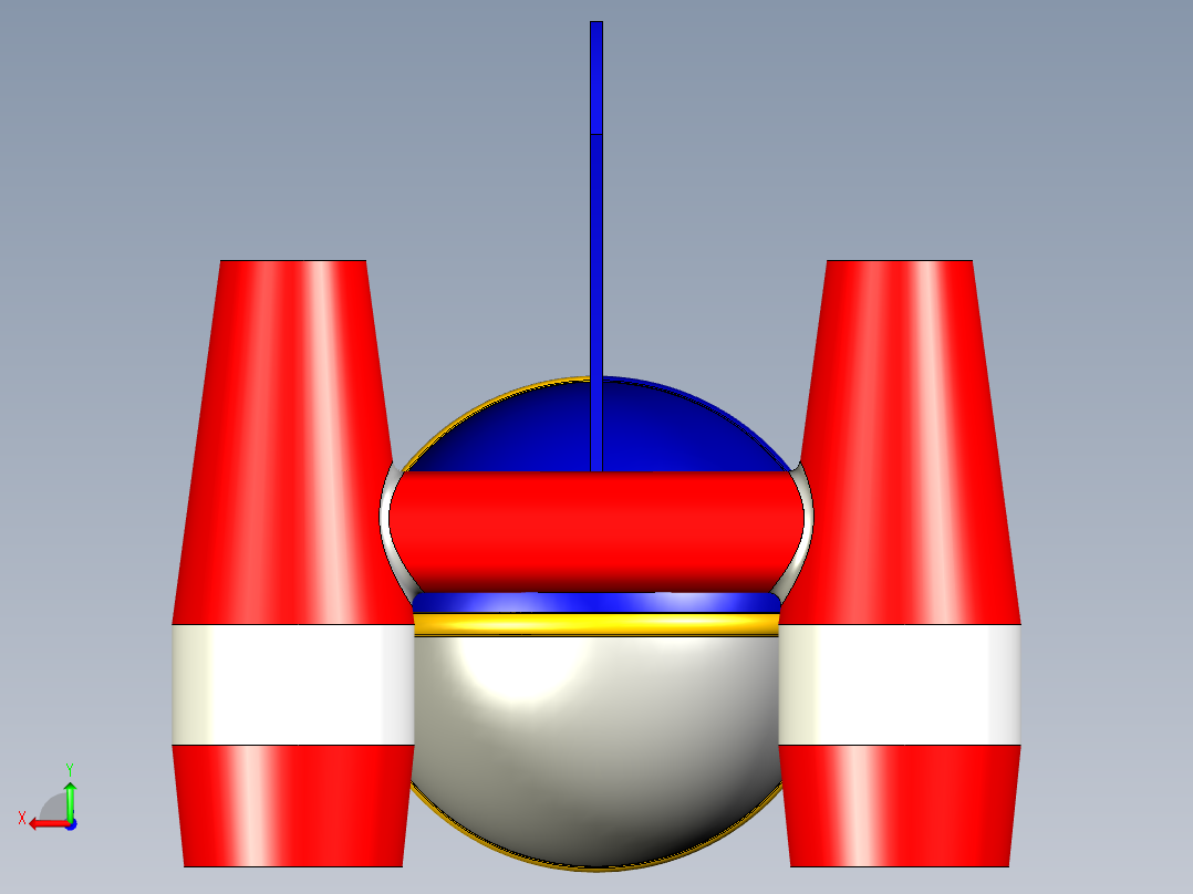 英雄潜艇后视图