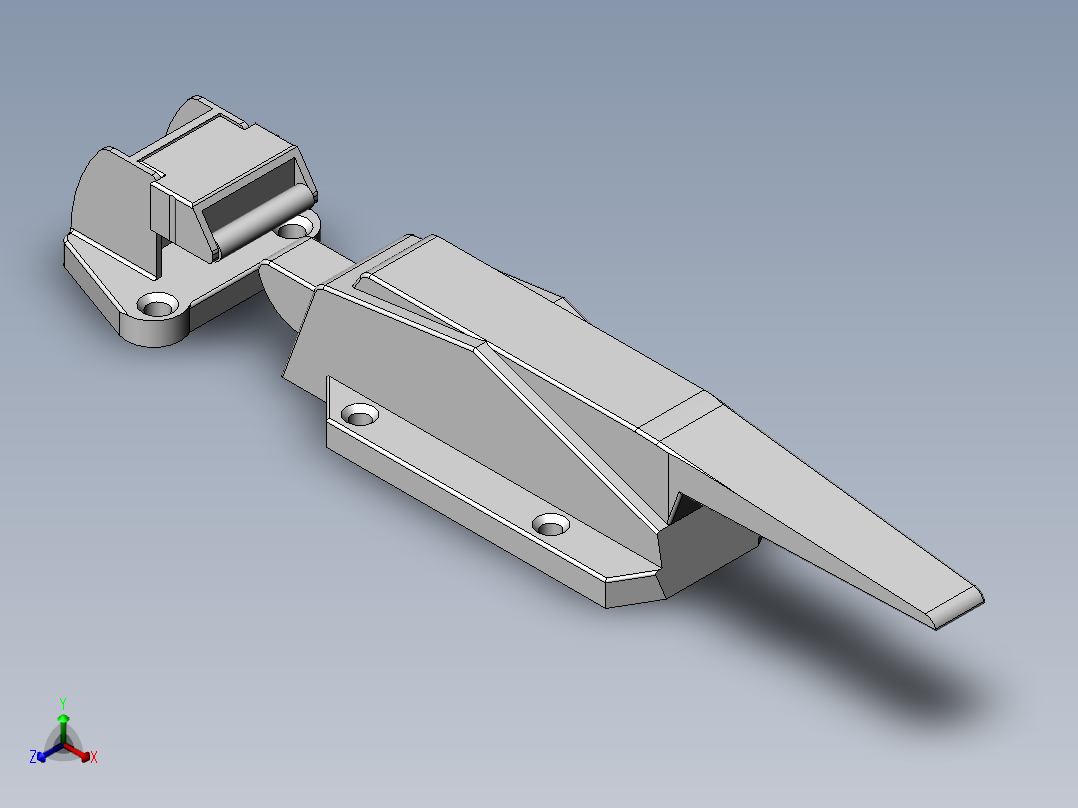 1178安全门锁[TSY1-0706-2A]正等轴测图
