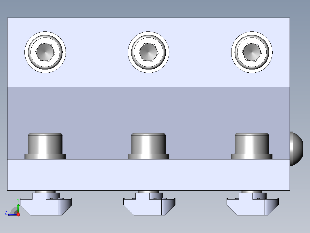 铝型材及其附件3.31.50.30.90.M5.ST前视图