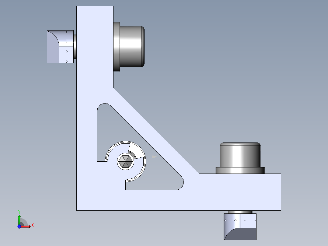 铝型材及其附件3.31.50.30.90.M5.ST左视图